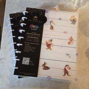 Happy Planner Disney Snow White Dwarf Characters Academic Year - Ships Next Day